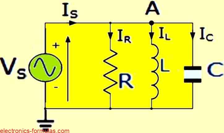 Circuit with Parallel RLC Components