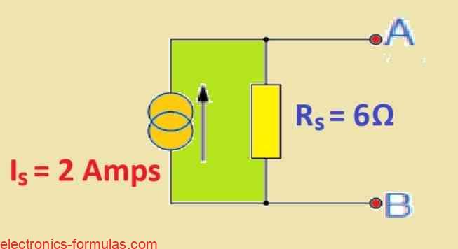 Norton's Theorem Equivalent Circuit