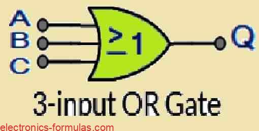 3-input Logic OR Gate