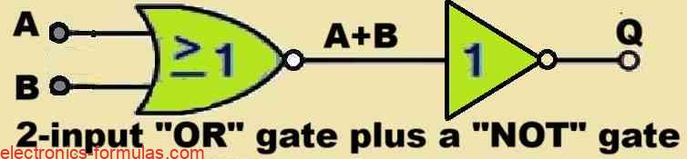 Equivalent of Logic NOR Gate