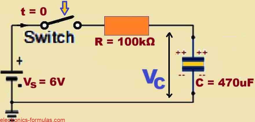 Solving an RC Time Constant Circuit Problem