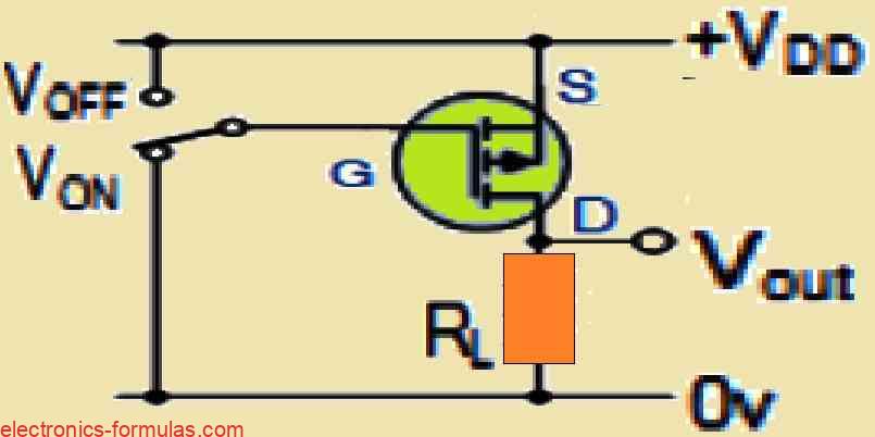 P-Channel MOSFET as a Switch