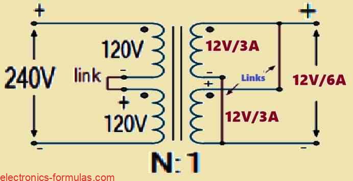 Transformer with Parallel Connected Secondary Winding