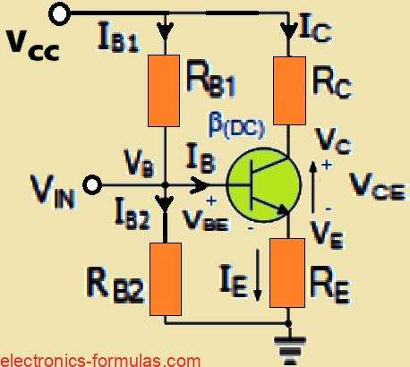 Using Voltage Divider BJT Biasing